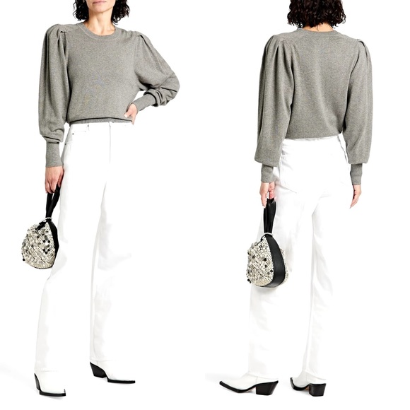 NWT Isabel Marant Étoile Grey Chiara Sweater - Picture 2 of 12